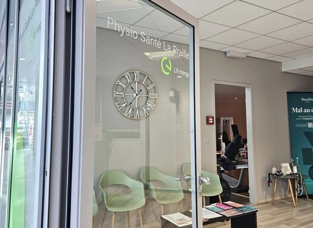 Entree centre physiothérapie à Genève au Grand-Lancy