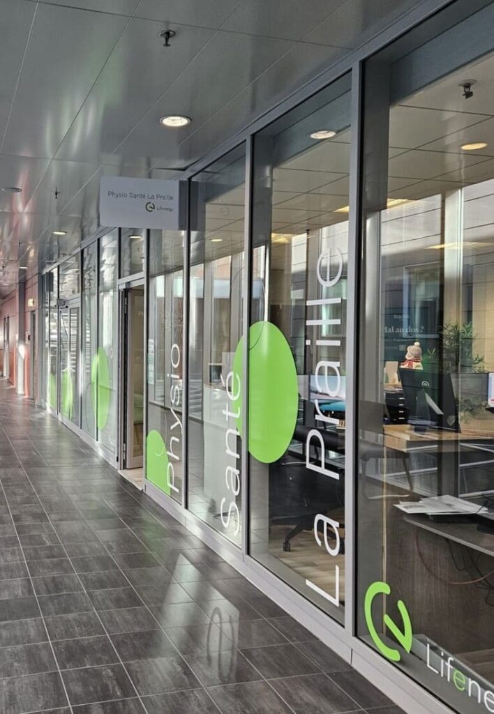 Hall centre physiothérapie à Genève au Grand-Lancy