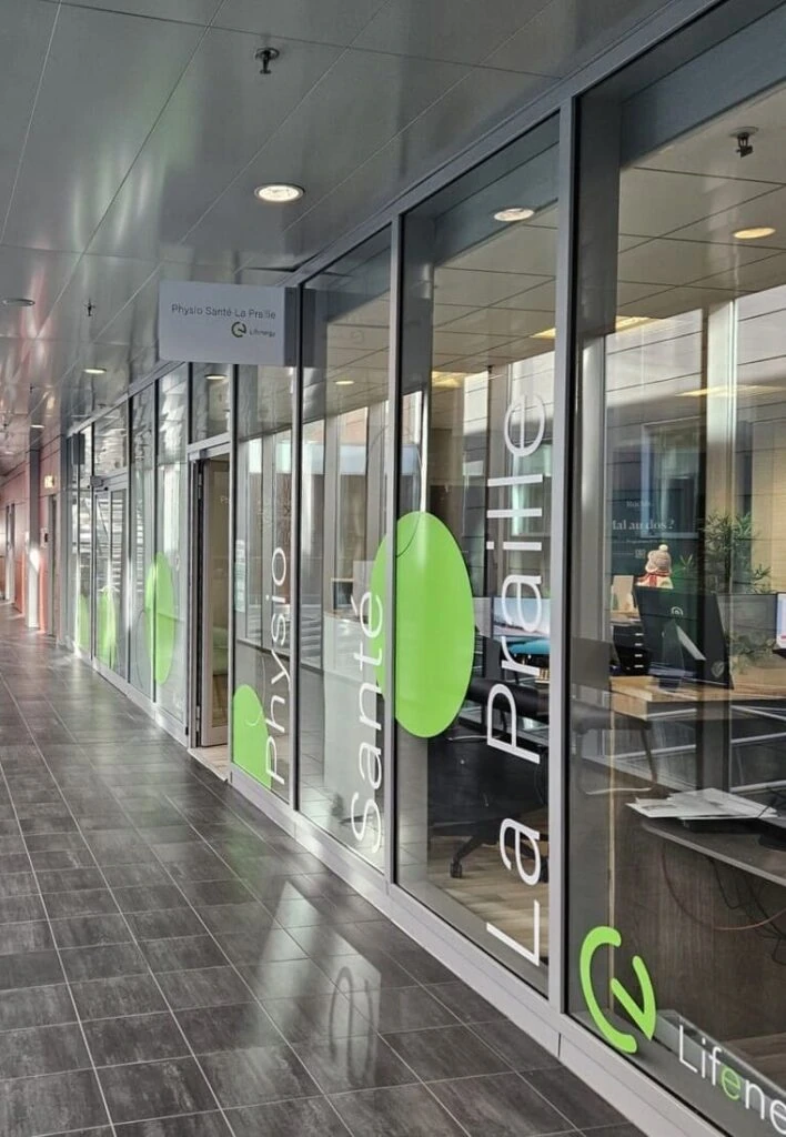 Hall centre physiothérapie à Genève au Grand-Lancy